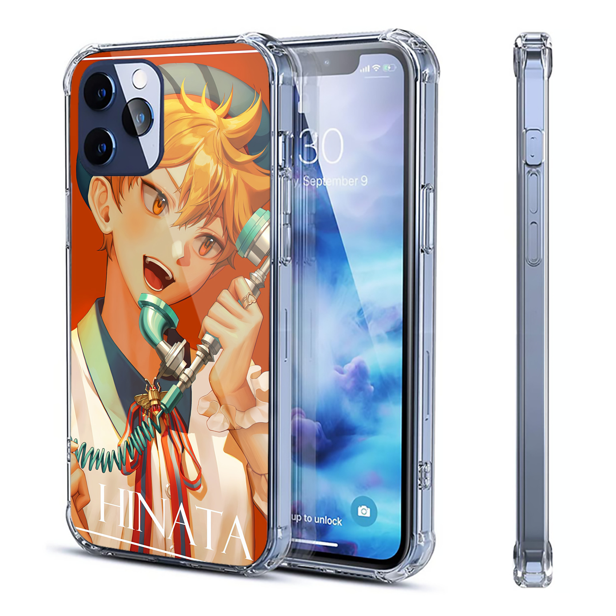 （画像用） ハイキュー!! Haikyu!! 【iPhone 12シリーズ対応】透明スマホケース（クリアソフトケース）